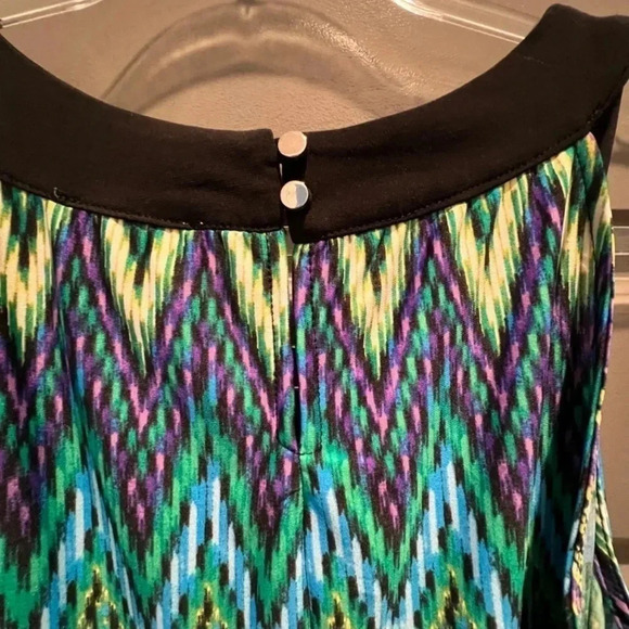 Studio Works Multicolor Print Sleeveless Dress Size M - Picture 8 of 14